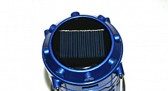 Фонарь аккумуляторный светодиод.+солнечн. батар. кемпинг. JH-5700T 220в (11)