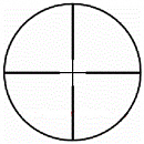 Прицел Target Optic 4*32 (крест) без подсветки