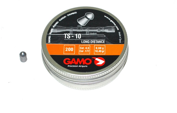 Пуля пневм. "Gamo TS-10", кал. 4,5 мм, 10,5 гран (200 шт.)