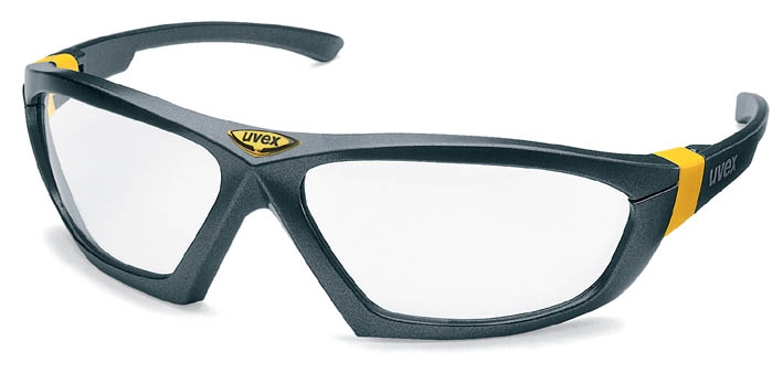 очки открытые uvex Атлетик; линза: Оптидур, прозрачная, 2-1,2; оправа: титан  6