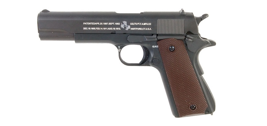 Пистолет пневм. Кольт 1911 ГББ (BELL)