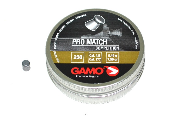 Пуля пневм. "Gamo Pro-Match", кал. 4,5 мм (250 шт.)