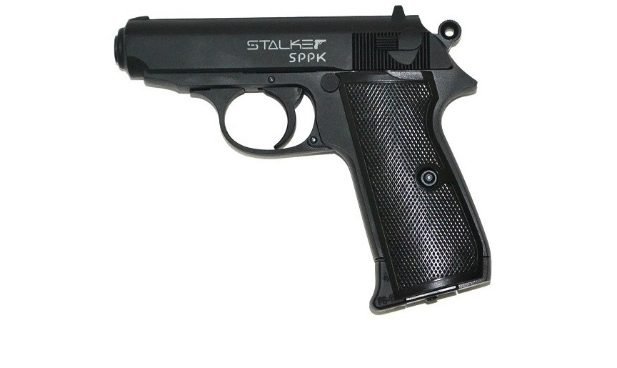 Пистолет Stalker (SPPK кал. 4,5мм, металл, черный (ST-21061P))