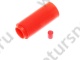 РЕЗИНКА хоп-ап красная силиконовая с ребрами 60' SHS AHU-0005