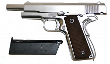 Пистолет пневм. Colt 1911a1 хром g.gas (WE)