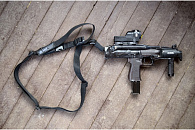 Оружейный ремень ДОЛГ М2 (черный) одноточка