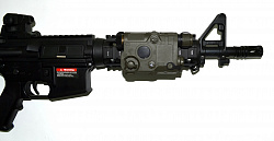 AN/PEQ-15 зелёный лазер + фонарь 32#B (Battleaxe) 