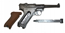 Пневматический пистолет Gletcher P08 4,5 мм (Тайвань)