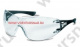очки открытые uvex Икс-Тренд; линза: Оптидур NCH, прозрачная, 2-1,2; оправа: черная