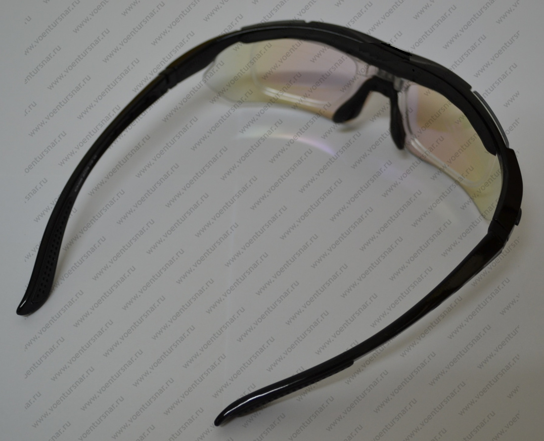 Очки защитные в жёстком чехле, сменные стёкла, под диоптрии арт. 115 