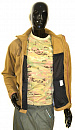 Куртка с накладками флис р.L  арт. 4719 тан (3009)
