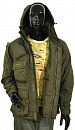 Куртка утепленная с капюшоном  р.XL  726 оливк. арт. 6631 (3009)