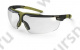 очки открытые uvex Ай-3; линза: Оптидур NCH, прозрачная, 2С-1,2; оправа:черно-оливковая