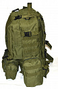 Рюкзак тактический с подсумками, rep-065 oliv