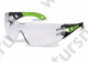 очки открытые uvex Феос; линза: Суправижн HC-AF, прозрачная, 2-1,2; оправа:черно-зеленая