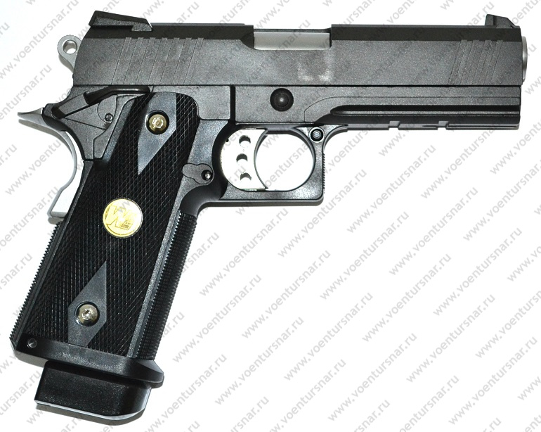 Пистолет пневм. Colt M1911 Hi-Capa 4.3 Original (чёрн.) CO2 WE-017CB (WE)