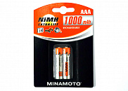 Батарея аккум.R03 1000mah Minamoto Ni-MH /(2/72) (11)