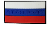 Патч ПВХ Флаг России "STICH PROFI" (50х90 мм) / Черный / 19412000 (Stich Profi)