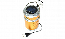 Фонарь аккумуляторный светодиод.+солнеч. батар.кемпинг. CL-905 220В (11)