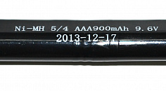Аккумулятор NI-MH 9,6*900mah (нунчаки ААА)
