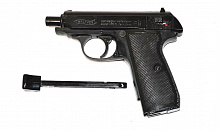 Пневматический пистолет UMAREX Walther PPK/S (BlowBack) 4,5 мм (Тайвань)