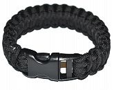 Паракорд bracelet black 3002A