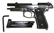 Пистолет пневм. Beretta M9 CO2 (KJW)