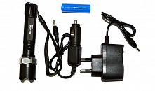Фонарь аккумуляторный светодиодный MX-8006 с зумом 12/220в (11)